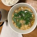 a0imama♡'s cooksnap of when they made キノコと豚のピリ辛卵スープ.