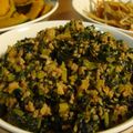 chainco's cooksnap of when they made 大根の葉とひき肉のピリ辛炒め.
