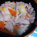 asagi's cooksnap of when they made 豚肉と白菜の塩ダレ蒸し.