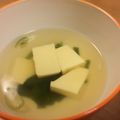 gomaneko's cooksnap of when they made 卵豆腐de中華風スープd(>ω<*).