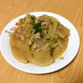 もるごっちゃん's cooksnap of when they made たっぷり大根と鶏肉のオイスターソース煮.