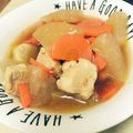 さかちゃんたん's cooksnap of when they made 覚え書き！大根と鶏胸肉の煮物.