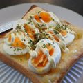 スタイリッシュママ's cooksnap of when they made マヨネーズ好きのタマゴパン♡.