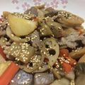 kozueham's cooksnap of when they made 秋の野菜たっぷり♪ほっくりきんぴら.