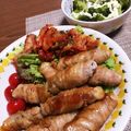 ooomihooo's cooksnap of when they made お餅をおかずに♪お餅と大葉の肉巻き.