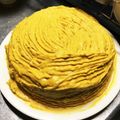 chamamaz's cooksnap of when they made 本格的なかぼちゃのモンブラン♪.