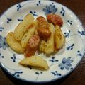 Ｐ子ママ's cooksnap of when they made じゃがいもとウィンナーの炒め物.