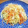 YUKIKI☆'s cooksnap of when they made 大根の皮の焼きそば.