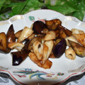 mielle's cooksnap of when they made ちくわと茄子のオイスターソース炒め.