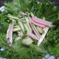 ジョングレ's cooksnap of when they made きゅうりの大量消費！ハムと白だしサラダ♪.