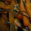 めかにか's cooksnap of when they made 沖縄の味！切昆布の炒め煮.
