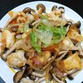 ★まゆちん★'s cooksnap of when they made レタスとしめじと鶏むねの旨マヨソテー☆.