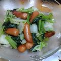 べびここさん's cooksnap of when they made 白菜とウィンナーのコンソメ炒めあんかけ☆.