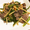 magmac's cooksnap of when they made 牛肉と筍の中華炒め☆青椒肉絲風☆.