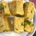 ma___111's cooksnap of when they made HMで鮭とアボカドのお食事マフィン.