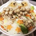 はらぺこさま's cooksnap of when they made 羊の大根おろしアート＊デコ鍋＊キャラ鍋.