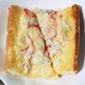 ＊ＫＹＯ＊'s cooksnap of when they made 簡単☆カニカマしらすトースト.