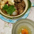 リジー＊£ove's cooksnap of when they made 一人鍋でもやしすき焼き鍋.