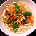 たぬきちクッキング's cooksnap of when they made 本場沖縄の野菜そば.
