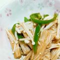 ☆lino☆lino's cooksnap of when they made レンジで♪えのきとピーマンのアジアン煮.