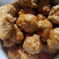 ぶりぶりぶーりちゃん's cooksnap of when they made 揚げない！ふわふわミートボール♫.