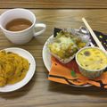 ♥めーにゃ♥'s cooksnap of when they made カボチャのレーズンくるみサラダ.
