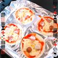 翔太ソ's cooksnap of when they made 餃子の皮アレンジ！フライパンで簡単ピザ♬.