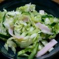 NTHママ's cooksnap of when they made キャベツとハムの塩もみサラダ.