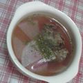 水滸伝's cooksnap of when they made 赤かぶで＊あっさりボルシチ風♥.