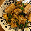 ＊ＡＫＯＲＩ＊'s cooksnap of when they made はんぺんの豚肉巻きキムチ炒め.