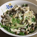 クックHEDQSC☆'s cooksnap of when they made ☆しめじと水菜のごまドレマヨわさびあえ☆.