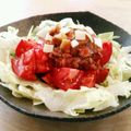 mayuyuキッチン's cooksnap of when they made ツナで☆スパイシータコライス&サラダ.