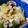 クック6DDPP8☆'s cooksnap of when they made 白菜と豚肉の煮浸し.