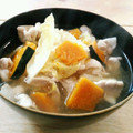 mayuyuキッチン's cooksnap of when they made 豚肉とかぼちゃと白菜の味噌汁.
