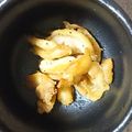 みゆりーた＊'s cooksnap of when they made 鶏皮◎塩コショウ焼き.