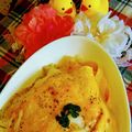 ももちゃんのれしぴ's cooksnap of when they made リメイク！残り物シチューでオムライス.