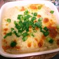 チョコミントあいす's cooksnap of when they made ♡長芋とベーコンの和風グラタン♡.