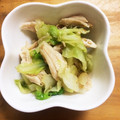 なおママchan's cooksnap of when they made キャベツとササミの和え物.
