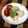 呑み助Nao's cooksnap of when they made カリフラワーとブロッコリーのマヨポン酢♪.