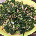 卵せんべい's cooksnap of when they made 簡単便利！間引き菜とツナの炒め煮.