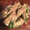 atsu1217's cooksnap of when they made オクラのマヨ醤油炒め　今すぐ簡単！.