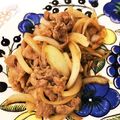 クックPXOOKP☆'s cooksnap of when they made 豚と玉ねぎの甘辛しょうが焼き.