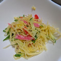 phnanzu's cooksnap of when they made そうめんかぼちゃの胡麻マヨ和え♡.