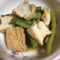メロンパンケーキ's cooksnap of when they made いんげんと油揚げの煮物.