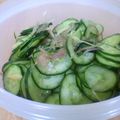 ケロのん's cooksnap of when they made ☆超簡単！キュウリと茗荷＆生姜の浅漬け☆.