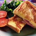 ☆maripple☆'s cooksnap of when they made ハムサンドのフレンチトースト☆.