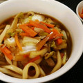 4double5's cooksnap of when they made 豚肉と白菜の煮込みうどん.