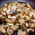 papikon15's cooksnap of when they made 焼きねぎと茄子の肉汁つけうどん♡.