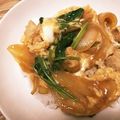 ＊みーこ＊'s cooksnap of when they made ランチ◎とろとろ卵と三つ葉☆簡単♪親子丼.