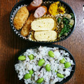 まやしゅうまま's cooksnap of when they made ゆかりとしらすと枝豆のおにぎり.